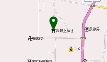 武野上神社の地図画像