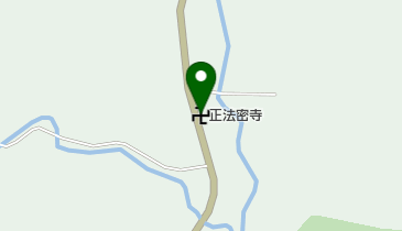 正法密寺の地図画像