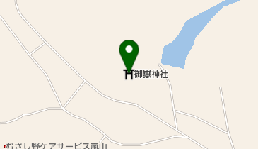 御嶽神社の地図画像