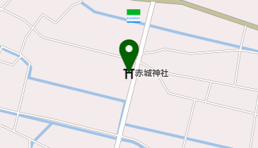 赤城神社の地図画像