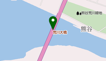 荒川大橋の地図画像