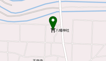 八幡神社の地図画像