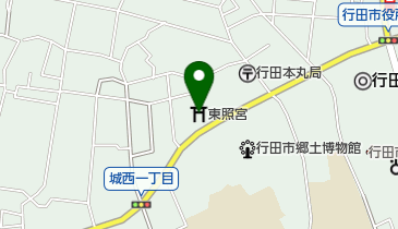 東照宮の地図画像