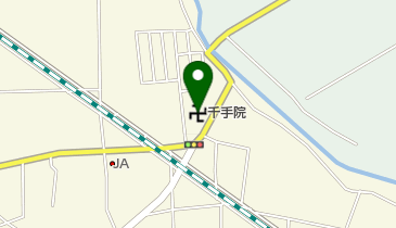 千手院の地図画像