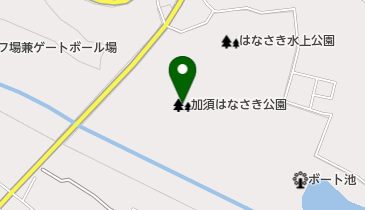 加須はなさき公園の地図画像