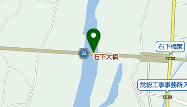 石下大橋の地図画像