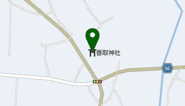 香取神社の地図画像