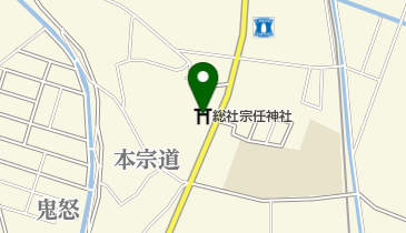 総社宗任神社の地図画像