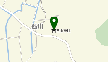 白山神社の地図画像