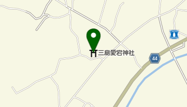 三島愛宕神社の地図画像