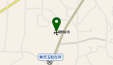 勝輪寺の地図画像