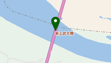 新上武大橋の地図画像