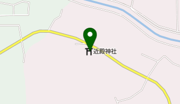 近殿神社の地図画像
