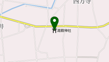 湯殿神社の地図画像