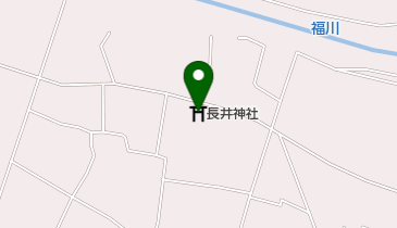 長井神社の地図画像