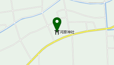 河原神社の地図画像