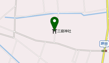 三島神社の地図画像