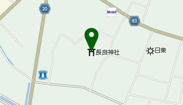 長良神社の地図画像