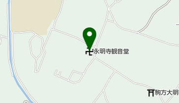 永明寺観音堂の地図画像