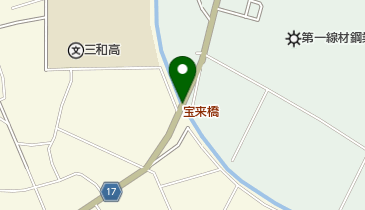 宝来橋の地図画像