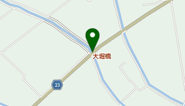 大堀橋の地図画像