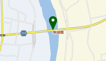 駒城橋の地図画像