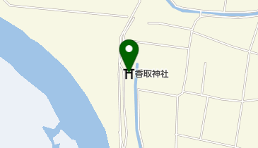 香取神社の地図画像