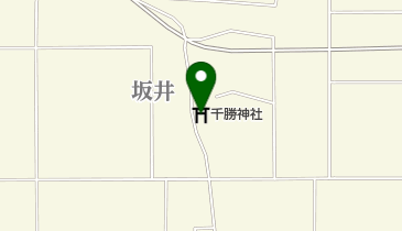千勝神社の地図画像