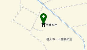 八幡神社の地図画像