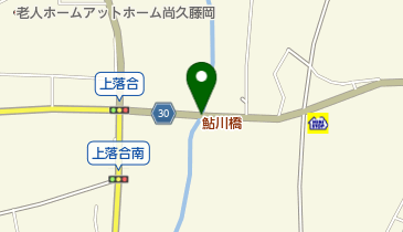 鮎川橋の地図画像