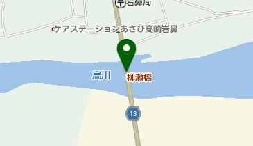 柳瀬橋の地図画像