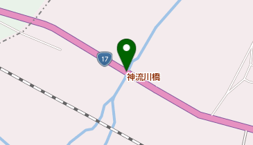 神流川橋の地図画像