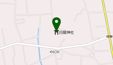 白龍神社の地図画像