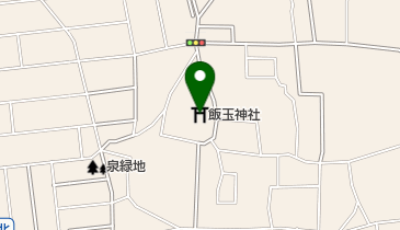 飯玉神社の地図画像