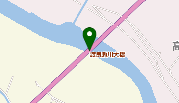 渡良瀬川大橋の地図画像