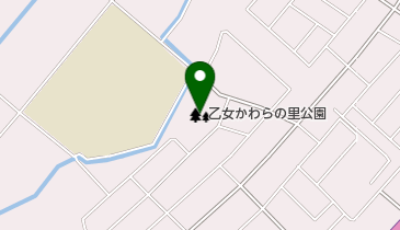 乙女かわらの里公園の地図画像