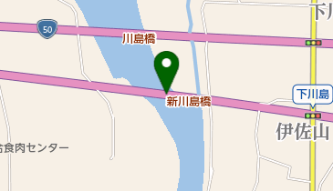 新川島橋の地図画像