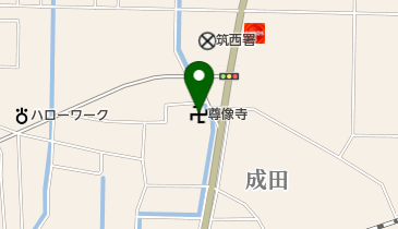 尊像寺の地図画像