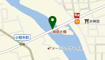 南部大橋の地図画像