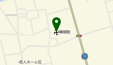 乗明院の地図画像