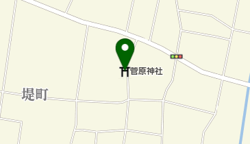 菅原神社の地図画像