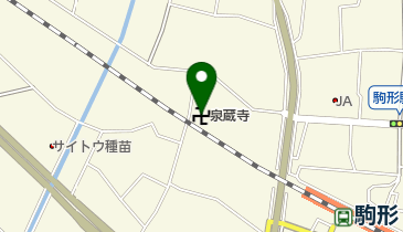 泉蔵寺の地図画像