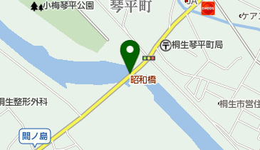 昭和橋の地図画像