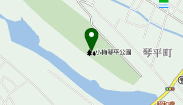 小梅琴平公園の地図画像