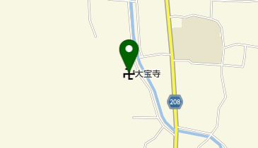 大宝寺の地図画像
