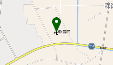 観音院の地図画像