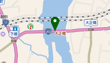 大正橋の地図画像