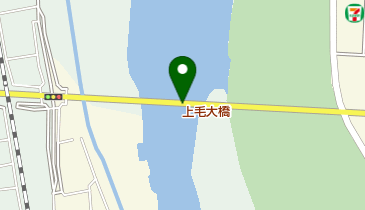 上毛大橋の地図画像