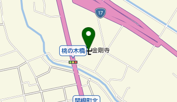 金剛寺の地図画像