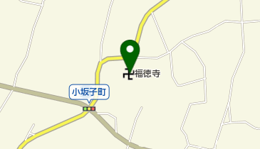 福徳寺の地図画像